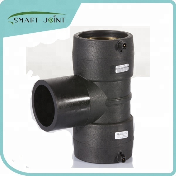 PE/HDPE Piping Fittings Electro Fusion Equal Tee 20-20-20 SDR11